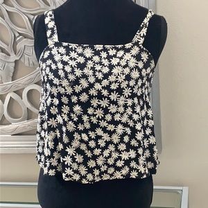 Tie Back Daisy Tank